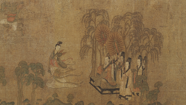 《洛神赋图》：一场跨越千年的浪漫之旅，追寻失落的神灵之恋