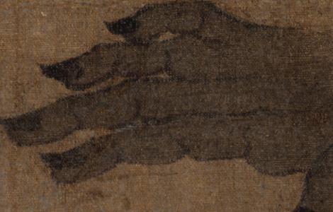 南宋 毛松 猿图84x62东京国立博物馆 历代国画 第2张