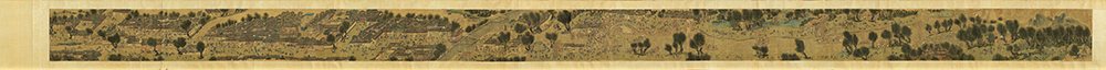 元代摹本 清明上河图 历代国画 第1张