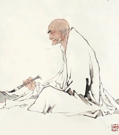 唐代草书大师怀素 人称 “颠张狂素” 狂草著称于世 名人名家 第1张