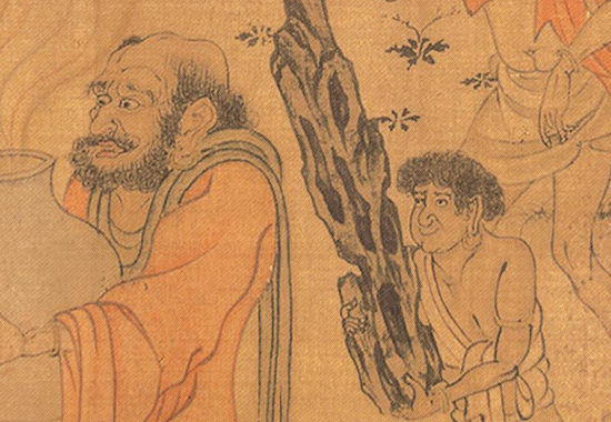 唐 阎立本 职贡图 绢本61.5x191.5台北故宫 历代国画 第9张