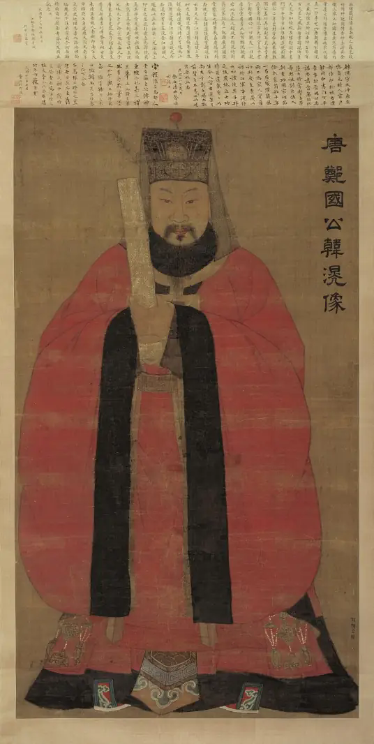 唐代·韩滉《五牛图》价值连城的中国十大传世名画之四 名人名家 第1张