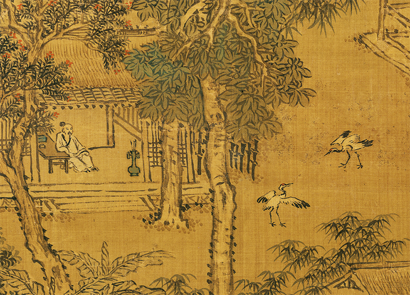 历代画家笔下的吉祥之鸟—鹤 历代国画 第6张