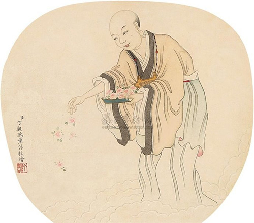 清 丁观鹏：宫廷画坛的璀璨之星 乾隆御用画家 与郎世宁齐名 名人名家 第1张