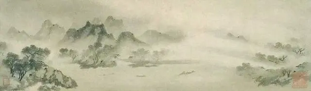 南宋画僧法常 画简墨浓 形简神出 名人名家 第1张