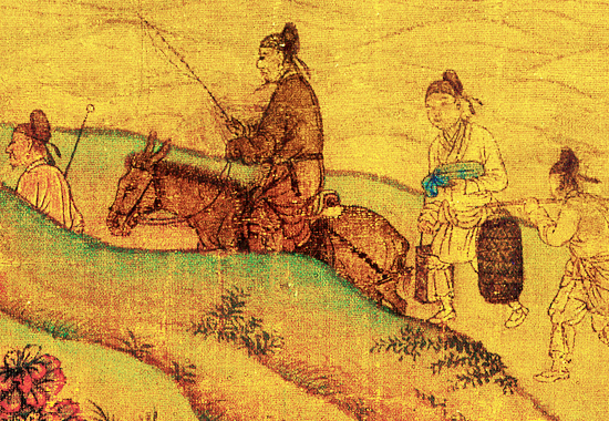 古画中的春日盛景：《江帆楼阁图》赏析