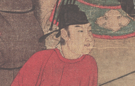 五代 赵喦 八达游春图(最清晰版)绢本161 x103 历代国画 第4张