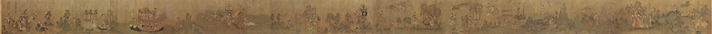晋 顾恺之 洛神赋图卷(第一卷 完美版)(第二卷)画心绢本 历代国画 第8张