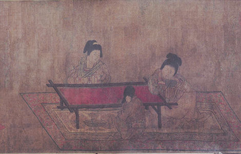 唐 周昉(传) 挥扇仕女图 故宫 唐 周昉(传) 挥扇仕女图 故宫