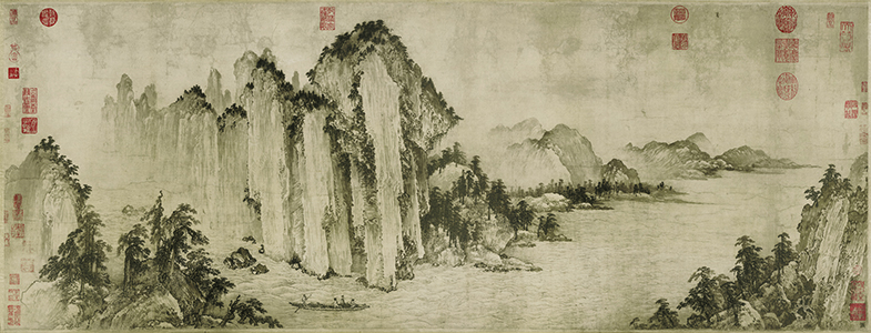 金 武元直(传)赤壁图纸本53x138