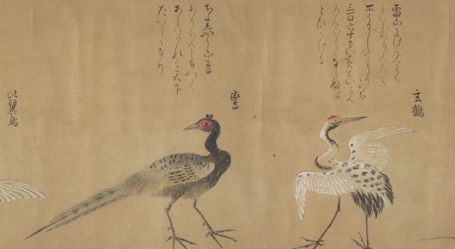 《山海经》中记载的奇异生物《怪奇鸟兽图卷》 古籍善本 第4张