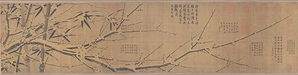 历代画家笔下的“四君子”之一——梅 历代画家笔下的“四君子”之一——梅