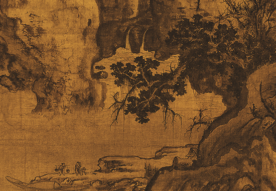 北宋 郭熙 早春图绢本（台北）158.3X108.1