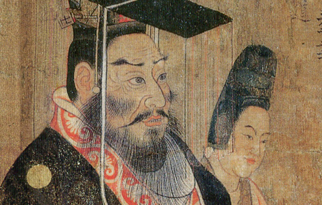唐 阎立本 历代帝王图卷 美國波士頓藝術博物館 長卷 絹本 設色 历代国画 第1张