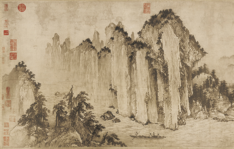 金 武元直(传)赤壁图纸本53x138