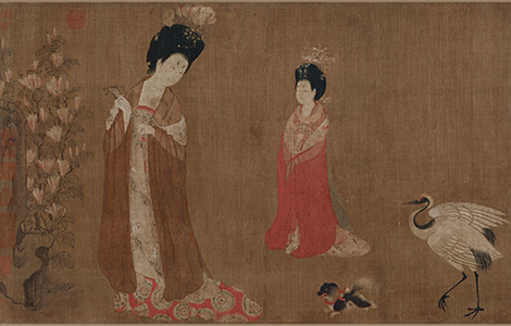 唐 周昉 被誉为“唐代仕女画第一” 名人名家 第6张