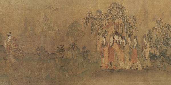 《洛神赋图》：一场跨越千年的浪漫之旅，追寻失落的神灵之恋