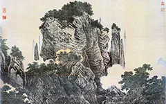 《万壑松风图》：北宋山河入画，李唐情思凝墨 北宋三大巨碑式山水画之一 历代国画 第1张