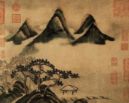 米点山水的艺术价值几何，鲁迅为什么会坚决否定米点山水？ 书画知识 第3张