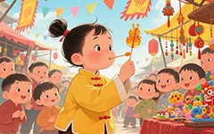 古代小孩咋过“六一儿童节“？看完古籍记载我酸了！ 书画知识 第1张