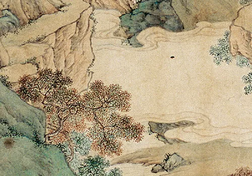 尺素藏兵气,钓竿寄远心 —— 一幅古画里的湘军沉浮录 《枫溪垂钓图》 历代国画 第6张-墨韵书香