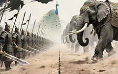 古早版 “龙象之争”：从竹简到贝叶经的千年 battle 自古以来中印较量 书画知识 第1张