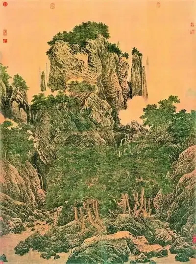 《万壑松风图》：北宋山河入画，李唐情思凝墨 北宋三大巨碑式山水画之一 历代国画 第2张