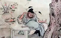 唐玄宗梦见大鬼捉小鬼，画家画出 “钟馗” 火遍全国 书画知识 第1张