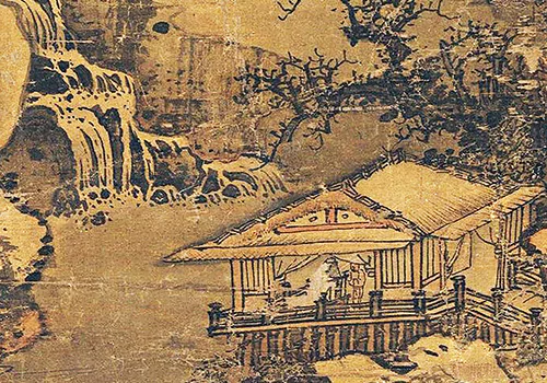 《雪山行旅图》：元代冷门大师笔下的风雪千年 历代国画 第3张