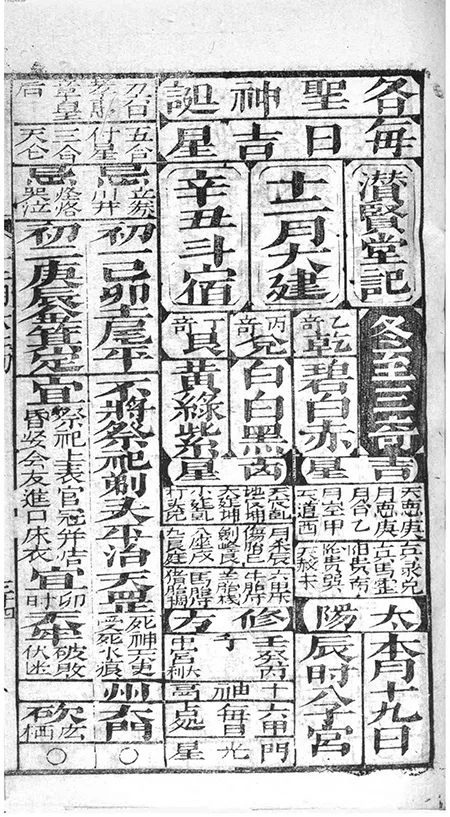国家统一的时间标准《道光十一年遵依宪书》“通书” 文化欣赏 古籍善本 第7张