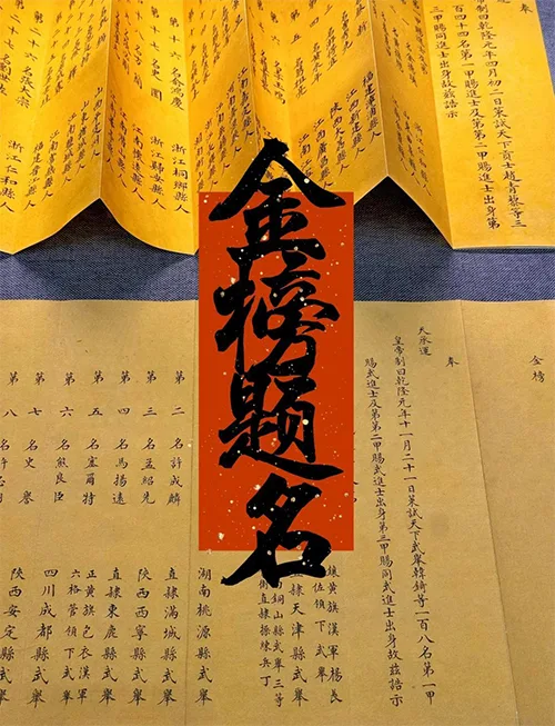 穿越乾隆年,围观金榜揭榜 “金榜题名”的金榜你见过吗? 书画知识 第2张-墨韵书香