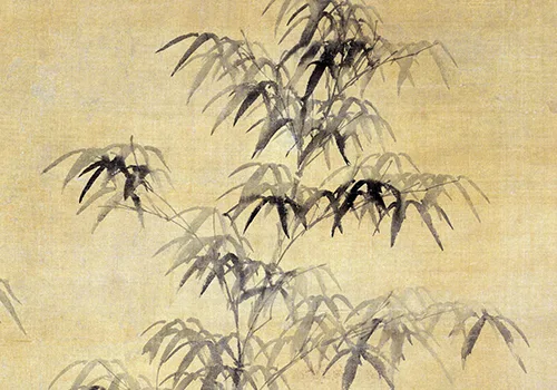 《竹石图》：从元末战火中闯出的丹青传奇 历代国画 第6张