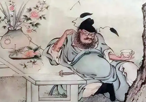 唐玄宗梦见大鬼捉小鬼，画家画出 “钟馗” 火遍全国 书画知识 第2张