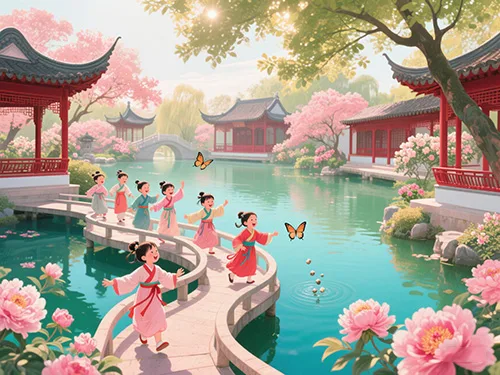 古代小孩咋过“六一儿童节“？看完古籍记载我酸了！ 书画知识 第5张