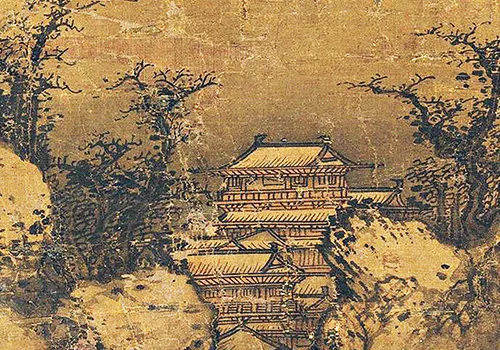 《雪山行旅图》：元代冷门大师笔下的风雪千年 历代国画 第7张