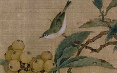 南宋小画里的「枇杷与鸟虫恩怨」：故宫藏画里藏着哪些趣事儿？ 历代国画 第1张