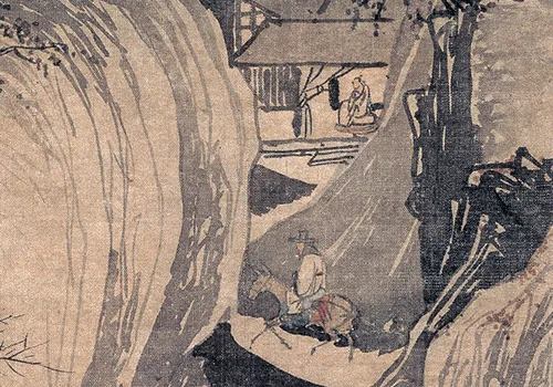 从解元到囚徒，再到山水归客 ——《骑驴归思图》 背后的血色人生 历代国画 第2张