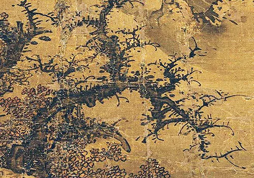 《雪山行旅图》：元代冷门大师笔下的风雪千年 历代国画 第4张