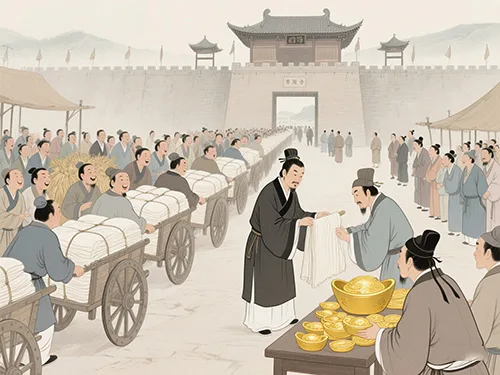 当竹简谋略遇上关税壁垒：从《管子》看 2600 年前的贸易战破局之道 书画知识 第3张