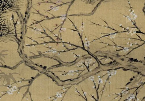 清 徐冈《三星图》清朝这幅画原来在偷偷送祝福 历代国画 第5张