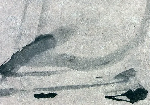 宋・梁楷《李白行吟图》“梁疯子”简洁豪放的人物画欣赏 历代国画 第4张-墨韵书香