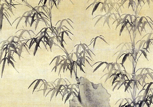 《竹石图》：从元末战火中闯出的丹青传奇 历代国画 第5张