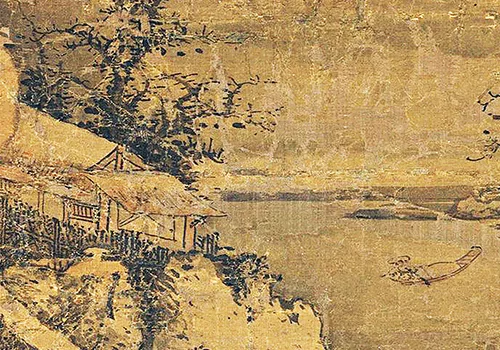 《雪山行旅图》：元代冷门大师笔下的风雪千年 历代国画 第5张