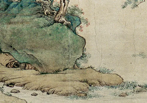 尺素藏兵气,钓竿寄远心 —— 一幅古画里的湘军沉浮录 《枫溪垂钓图》 历代国画 第3张-墨韵书香
