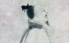 宋・梁楷《李白行吟图》“梁疯子”简洁豪放的人物画欣赏 历代国画 第1张-墨韵书香