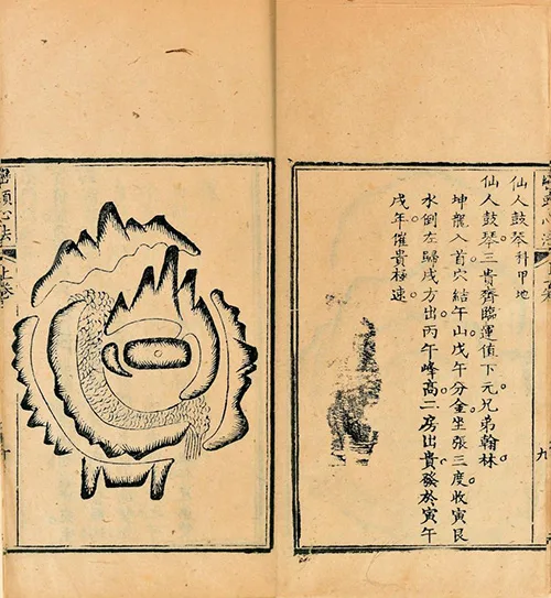 探秘清代风水奇书《峦头心法图诀》：风水世界的神秘密码 古籍善本 第16张