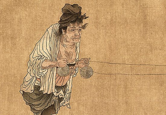 从王居正的《纺车图》看北宋：繁华背后的民间真实生活 历代国画 第7张