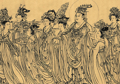 电影《封神榜》中魔家四将造型灵感之源：《八十七神仙卷》的古风韵味 书画知识 第6张