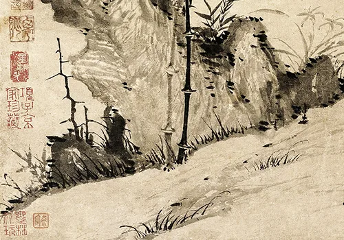 解锁《棘竹幽禽图》:元代艺术殿堂里的隐秘瑰宝 历代国画 第6张-墨韵书香