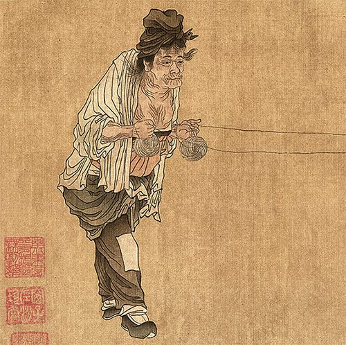 从王居正的《纺车图》看北宋：繁华背后的民间真实生活 历代国画 第2张